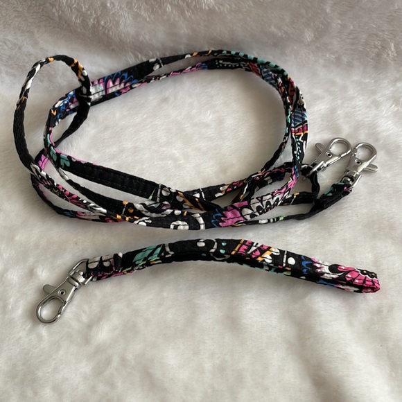 Vera Bradley Bandana Swirl Petite Crossbody - Picture 3 of 7